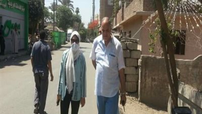 نائب محافظ القليوبية تقود حملة إزالة مكبرة بقرية بلقس بقليوب