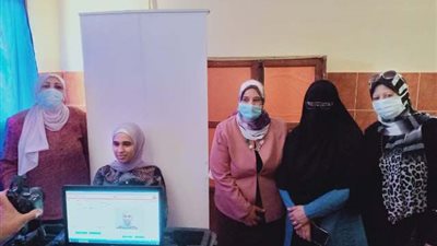 نجاح أول مبادرة لإصدار بطاقات الرقم القومي من مدرسة أم الأبطال الثانوية في الإسماعيلية ..صور