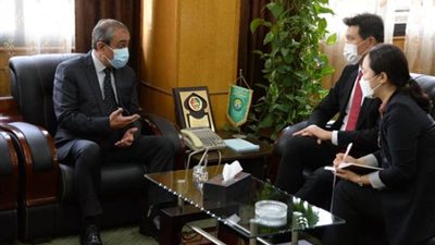 السفير الكوري يستعرض الفرص الإستثمارية ويؤكد عشقه لمانجو الإسماعيلية ..صور
