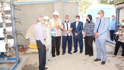 نائب رئيس جامعة أسيوط في زيارة للشركة المالية و الصناعية المصرية للأسمدة
