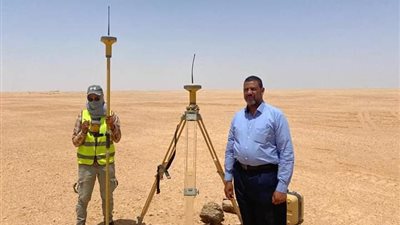 الجهاز المركزى للتعمير يبدأ العمل فى القطاع الثانى من المشروع العملاق ازدواج طريق مطروح سيوه الخرسانى