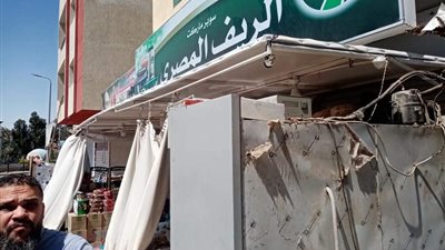 حملة ازالات فورية لإشغالات محلات تجارية بالغردقة