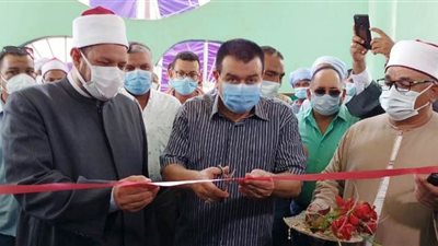 إفتتاح مسجدين في كوم أمبو والناصرية بأسوان ..صور