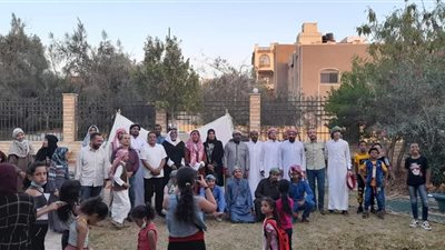 قصر ثقافه راس غارب فى ابهى صوره بمسرحية الجدران تتساقط على حافة 