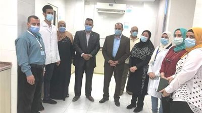 مدير التأمين الصحى يطلب بتوفير تخصصات اكثر..لعيادة مدينة الحسينية الجديدة
