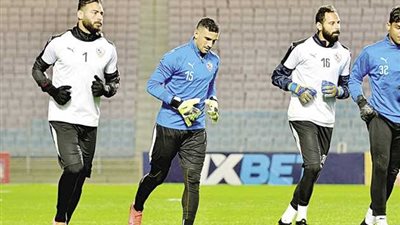 مران الزمالك.. تدريبات فنية لرباعى حراسة المرمى