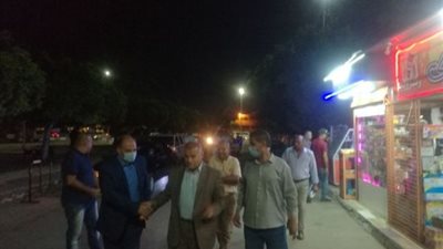 سكرتير محافظة الإسماعيلية يضبط17 محضرا في حملة إشغالات ..صور