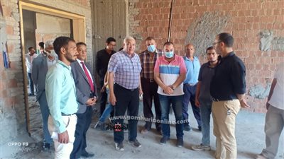 رئيس جامعة السادات يتابع أعمال التشطيب بالطب البيطري ويشدد على الالتزام بالجدول الزمني المحدد .. صور