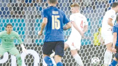 الآزوري فاتح علي الرابع في يورو 2020