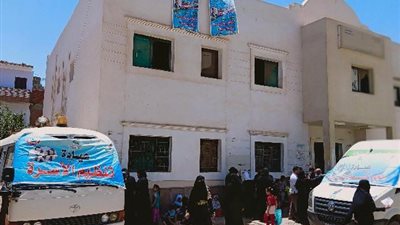 الكشف وتوفير العلاج ل 1570 مواطناُ بأهناسيا في بني سويف ..صور