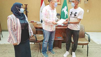 شقة.. هدية من المحافظ لأول معيد بالتربية الرياضية بالزقازيق