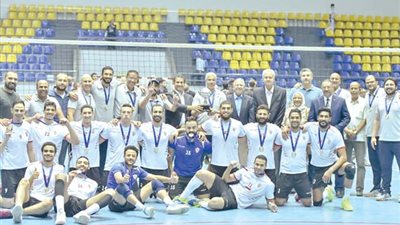 الزمالك بطلا لكأس مصر للطائرة بعد تغلبه علي الأهلى