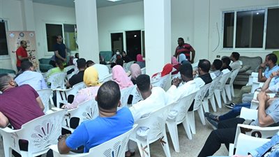 جلسه تعارف للمشاركين قبل انطلاق فعاليات القمة الشبابية الثانية لمراكز شباب مصر