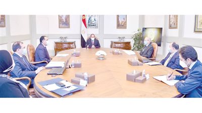 الرئيس للحكومة: التوسع في توصيل الغاز الطبيعي للوحدات السكنية والمدن الجديدة