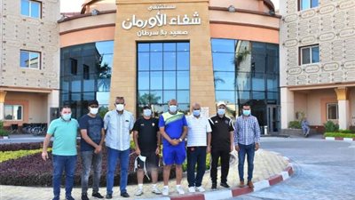 نجوم الزمالك القدامى يدعمون مستشفي شفاء الاورمان بالأقصر