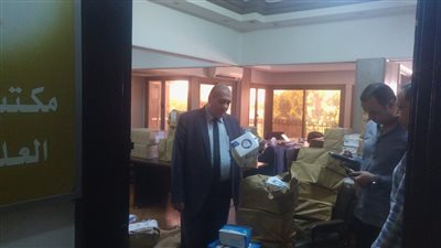 ضبط مكتب علمي لشركة ادوية ومخزن بدون ترخيص ويتحفظ علي مضبوطات ب 250 ألف جنية
