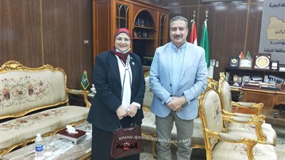 هناء سرور تشيد بدور محافظ المنوفية في إنشاء مستشفى جامعى بمدينة السادات