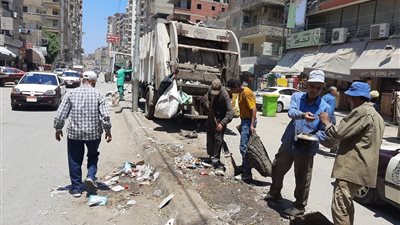 محافظ الدقهلية يتابع أعمال النظافة بالمنصورة وبلقاس وشربين
