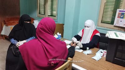 حملة صحية للكشف المبكر عن الأمراض بكفرالشيخ