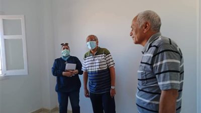 لجنة من وزارة الإسكان تباشر اعمال التشطيبات لمشروع وحدات الاعلان العاشر بالغردقة