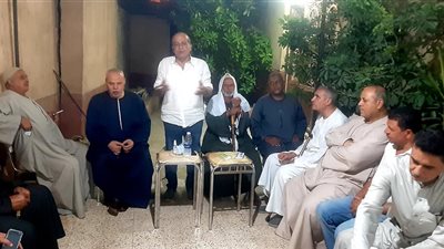 الصلح خير .. برعاية عضو الشيوخ إنهاء خصومة بين شباب بجيرم وقويسنا البلد.. صـــور
