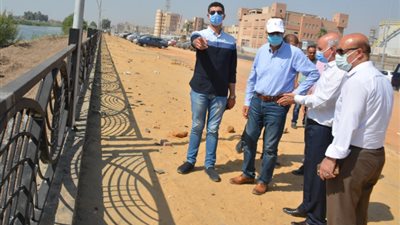 المحافظ يتابع تطوير محور شركات البترول وإزالة المبانى المعارضة مع الدائرى بشرق شبرا الخيمة