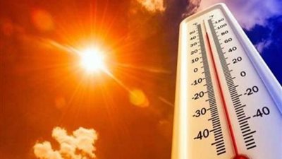 الأرصاد تحذر المواطنين من طقس الثلاثاء لاستمرار ارتفاع درجات الحرارة