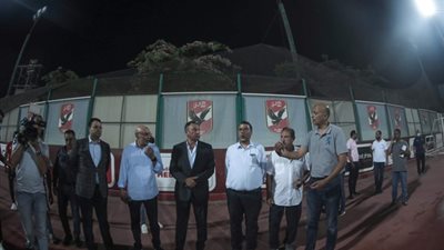 الخطيب يتفقد أعمال تطوير ملعب التتش