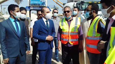 نائب محافظ سوهاج يتفقد عدد من المشروعات بمركز جهينة . صور
