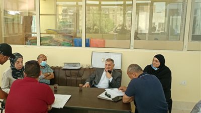 سكرتير عام محافظة الاسماعيليه يتابع ملفات التصالح بنطاق حى ثالث الاسماعيليه