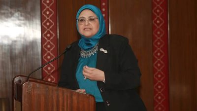 هناء سرور تتابع خطة إعادة تشغيل مستشفي الباجور بعد انتهاء فترة العزل بها