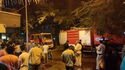 السيطرة على حريق شقة في شمال الجيزة بدون خسائر بشرية ..صور