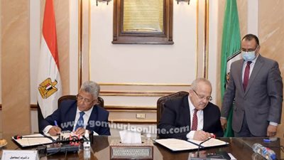 بروتوكول تعاون بين الرقابة الصحية وجامعة القاهرة لدعم المنظومة الطبية للجمهورية الجديدة