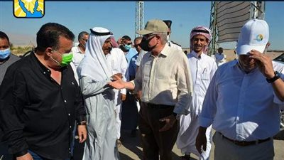 فودة ونصار يفتتحان توصيل التيار الكهربي لتجمع ابو حجاب بقرية الوادى في الطور