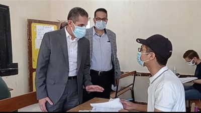 جولةلمحافظ الغربية بالمحلة وطنطا لمتابعة امتحانات الثانوية العامة -صور