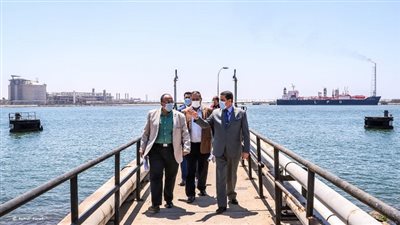 ٤٢ ألف طن بضائع عامة وتصدير٨٢٢ حاوية خضار وفاكهة من ميناء دمياط إلى أوروبا وأمريكا