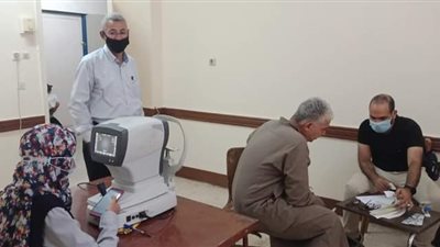 قافلة طبية في مبنى ملحق الوحدة المحلية لمركز ومدينة طهطا بسوهاج..صور