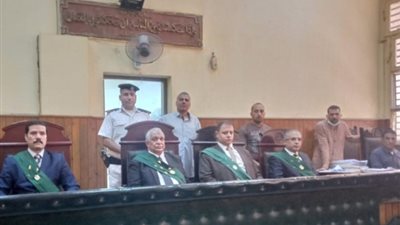 محكمة جنايات المنيا: إحالة أوراق 6 متهمين إلى فضيلة المفتى