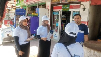 مياه دمياط تنظم حملات توعية بترشيد إستهلاك المياه والصرف خلال عيد الاضحى
