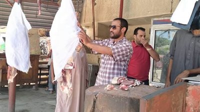 حمله صحية علي اسواق مدينه الحمام بمناسبة عيد الاضحي