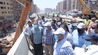 الوزير: انجاز 97 % من كوبري السلام و98%نسبة تنفيذ تطوير تقاطع الدائري مع الأوتوستراد