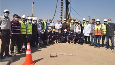 محافظ أسيوط يتفقد أعمال انشاء مشروع توسعات محطة مياه أبوتيج المرشحة بتكلفة 300 مليون جنيه