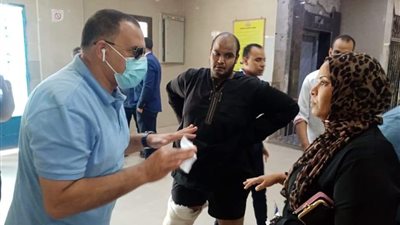 الحفناوى يتفقد طوارئ المستشفى العام و يعلن حاله الطوارئ بمناسبة حلول عيد الأضحى المبارك