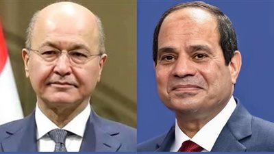 الرئيس السيسى يهنىء نظيره العراقي بمناسبة حلول عيد الاضحى