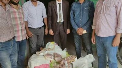 صحة سوهاج تضبط ربع طن مجمدات منتهية الصلاحية وغير صالحة للاستهلاك الآدمي..صور