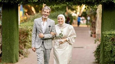 محمد سليمان يحتفل بعقد قرآن ابنته صوفيا.. صور
