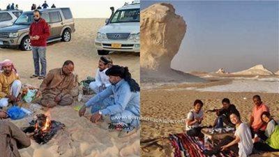 السفاري والتزحلق علي الرمال هوايه زوار سيوة من المصريين والاجانب