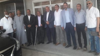 نواب البرلمان بأسوان فى زيارة بالمستشفي الجامعي ثاني أيام العيد للاطمئنان علي الإدريسي