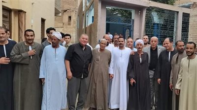 زعيم الأغلبية يهنئ أعضاء مجلسى النواب والشيوخ فى قنا بعيد الأضحى..بالصور
