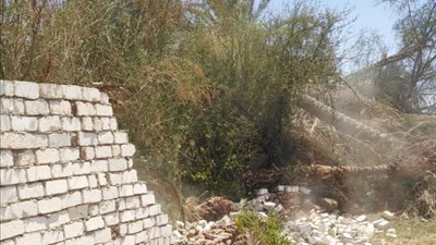 رصد ٤ حالات تعدى بالبناء وإزالتها على الفور بالأقصر